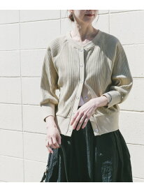 【SALE／50%OFF】針抜きドルマンカーディガン URBAN RESEARCH ITEMS アーバンリサーチアイテムズ トップス カーディガン ブラック イエロー ホワイト【RBA_E】[Rakuten Fashion]