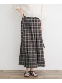 【SALE／60%OFF】プリーツロングスカート URBAN RESEARCH ITEMS アーバンリサーチアイテムズ スカート その他のスカート ネイビー ワインレッド【RBA_E】[Rakuten Fashion]