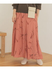 【SALE／70%OFF】マーブルフレアスカート URBAN RESEARCH ITEMS アーバンリサーチアイテムズ スカート その他のスカート パープル ピンク【RBA_E】[Rakuten Fashion]