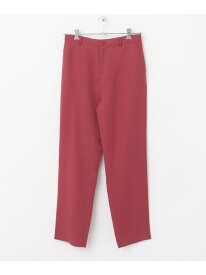 【SALE／60%OFF】コットン*リネン RELAX トラウザー URBAN RESEARCH ITEMS アーバンリサーチアイテムズ パンツ その他のパンツ ホワイト レッド グレー ブラック【RBA_E】[Rakuten Fashion]