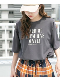 【SALE／55%OFF】カットジョーゼットロゴTシャツ URBAN RESEARCH ITEMS アーバンリサーチアイテムズ トップス カットソー・Tシャツ ホワイト【RBA_E】[Rakuten Fashion]