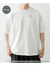 【SALE／40%OFF】『別注』ワンポイントロゴTシャツ URBAN RESEARCH ITEMS アーバンリサーチアイテムズ トップス カットソー・Tシャツ ホワイト ブラック【RBA_E】[Rakuten Fashion]