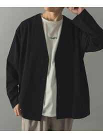 『イージーケア』UVカッドライタッチカーディガン+刺繍Tシャツセット URBAN RESEARCH ITEMS アーバンリサーチアイテムズ トップス カーディガン グレー ネイビー ブラック オレンジ【送料無料】[Rakuten Fashion]