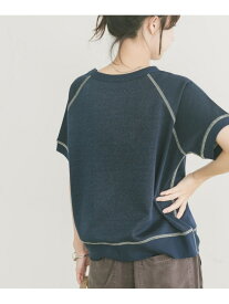 【SALE／50%OFF】ラメハンソデスウェットプルオーバー URBAN RESEARCH ITEMS アーバンリサーチアイテムズ トップス スウェット・トレーナー レッド グレー ネイビー【RBA_E】[Rakuten Fashion]