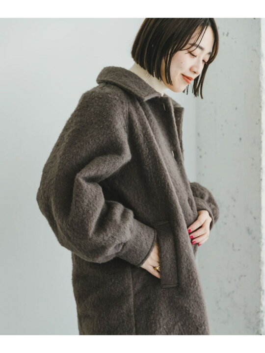 楽天市場】【SALE／60%OFF】シャギースタンドカラーコート URBAN  