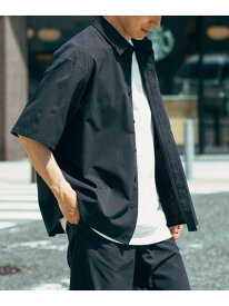 【SALE／20%OFF】『接触冷感/速乾/イージーケア』WINDY MESH ショートスリーブ シャツ URBAN RESEARCH ITEMS アーバンリサーチアイテムズ トップス シャツ・ブラウス ネイビー グレー ブラック【RBA_E】【送料無料】[Rakuten Fashion]