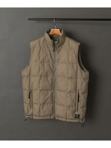 TAION SC Track Down Vest URBAN RESEARCH ITEMS �A�[�o�����T�[�`�A�C�e���Y �W���P�b�g�E�A�E�^�[ �_�E���W���P�b�g�E�_�E���x�X�g �J�[�L�O���[�� �O���[ �u���b�N�y���������z[Rakuten Fashion]