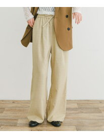 【SALE／54%OFF】イージーケアワイドパンツ URBAN RESEARCH ITEMS アーバンリサーチアイテムズ パンツ その他のパンツ ブラック ベージュ【RBA_E】[Rakuten Fashion]