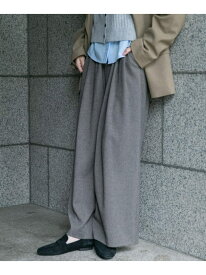 ウールライクイージーパンツ URBAN RESEARCH ITEMS アーバンリサーチアイテムズ パンツ その他のパンツ グレー ベージュ【先行予約】*【送料無料】[Rakuten Fashion]