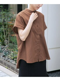 【SALE／40%OFF】『イージーケア』リネン混フレンチシャツ URBAN RESEARCH ITEMS アーバンリサーチアイテムズ トップス シャツ・ブラウス ベージュ ブラウン【RBA_E】[Rakuten Fashion]