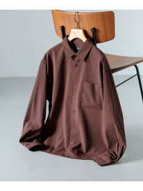 【SALE／66%OFF】『セットアップ対応』ヨウリュウレギュラーカラー長袖シャツ URBAN RESEARCH ITEMS アーバンリサーチアイテムズ トップス シャツ・ブラウス ブラック ブラウン ネイビー【RBA_E】[Rakuten Fashion]