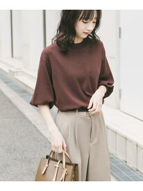 【SALE／50%OFF】『洗濯可』ソウバリボリュームスリーブニット URBAN RESEARCH ITEMS アーバンリサーチアイテムズ トップス ニット ブラック ホワイト ブラウン ブルー グレー グリーン【RBA_E】[Rakuten Fashion]