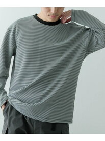 【SALE／60%OFF】ダンボール ロングスリーブ カットソー URBAN RESEARCH ITEMS アーバンリサーチアイテムズ トップス カットソー・Tシャツ ホワイト ブラック【RBA_E】[Rakuten Fashion]