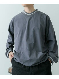 【SALE／56%OFF】『セットアップ対応』ナイロン ラインリブ ドロストプルオーバー URBAN RESEARCH ITEMS アーバンリサーチアイテムズ トップス その他のトップス ブラック ネイビー【RBA_E】[Rakuten Fashion]