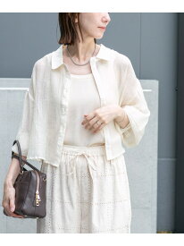 【SALE／30%OFF】シアークロップドボリュームスリーブシャツ URBAN RESEARCH ITEMS アーバンリサーチアイテムズ トップス シャツ・ブラウス ホワイト ブラック オレンジ【RBA_E】[Rakuten Fashion]