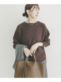 【SALE／35%OFF】リラクシーニット URBAN RESEARCH ITEMS アーバンリサーチアイテムズ トップス ニット ブラウン ネイビー グリーン【RBA_E】[Rakuten Fashion]
