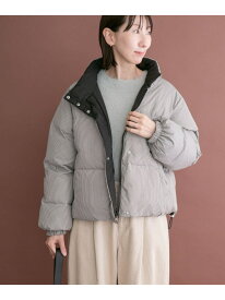 中綿クロップドリバーシブルジャケット URBAN RESEARCH ITEMS アーバンリサーチアイテムズ ジャケット・アウター ダウンジャケット・ダウンベスト ホワイト グリーン【先行予約】*【送料無料】[Rakuten Fashion]