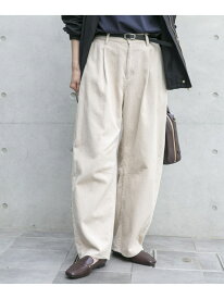 コーデュロイバレルパンツ URBAN RESEARCH ITEMS アーバンリサーチアイテムズ パンツ その他のパンツ レッド グレー ホワイト【先行予約】*【送料無料】[Rakuten Fashion]