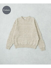 【SALE／30%OFF】『別注』crepuscule×URBAN RESEARCH Multi Border Mix CREW-NECK URBAN RESEARCH アーバンリサーチ トップス ニット ベージュ ネイビー ブラック【RBA_E】【送料無料】[Rakuten Fashion]