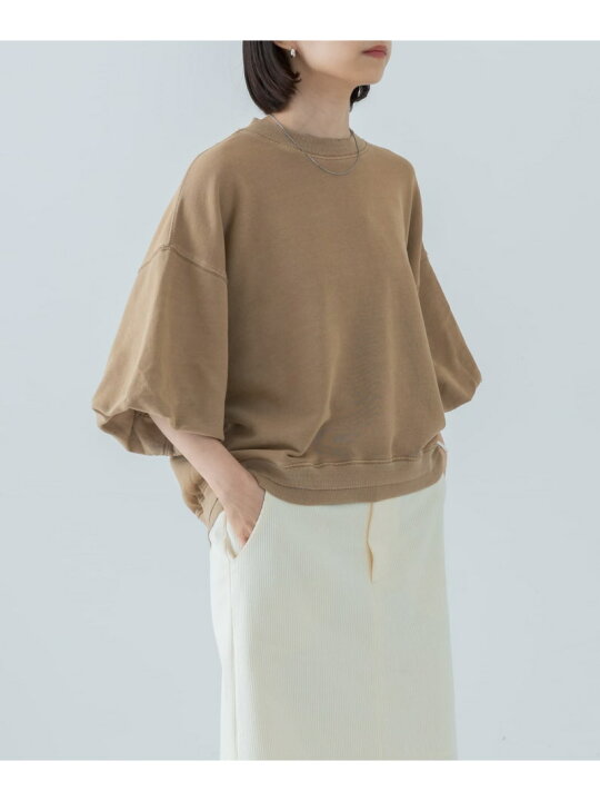 楽天市場】【SALE／50%OFF】ピグメント裏毛ハーフスリーブトップス 