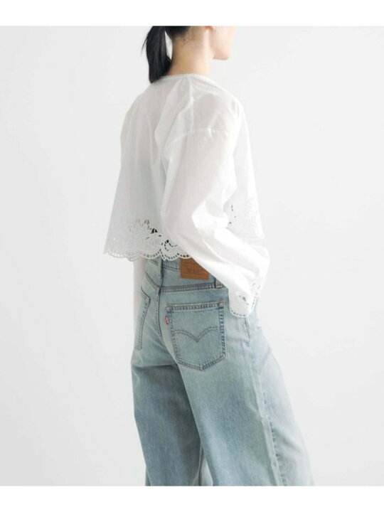 楽天市場】【SALE／50%OFF】カットワークレース刺繍ブラウス URBAN 