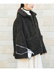 【SALE／40%OFF】ECOPELカーリーファーコート URBAN RESEARCH アーバンリサーチ ジャケット・アウター その他のジャケット・アウター ブラウン ホワイト【RBA_E】【送料無料】[Rakuten Fashion]