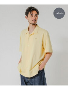�ySALE�^30%OFF�z�w�ʒ��xLACOSTE×URBAN RESEARCH FUNCTIONAL PIQUE OP SHIRTS URBAN RESEARCH �A�[�o�����T�[�` �g�b�v�X �V���c�E�u���E�X �O���[�� �u���E�� �u���b�N �C�G���[�yRBA_E�z�y���������z[Rakuten Fashion