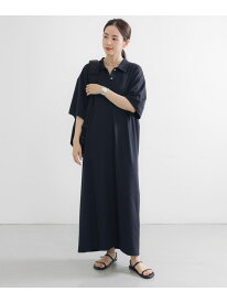 【SALE／40%OFF】レーヨンナイロンシャツカラーワンピース URBAN RESEARCH アーバンリサーチ ワンピース・ドレス ワンピース ネイビー【RBA_E】【送料無料】[Rakuten Fashion]