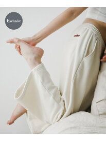 『別注』THOUSAND MILE×URBAN RESEARCH KNIT FREECE LONG PANTS URBAN RESEARCH アーバンリサーチ パンツ その他のパンツ ホワイト ブラック【送料無料】[Rakuten Fashion]