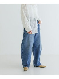 【SALE／70%OFF】『3サイズ展開』ワイドカーブデニムパンツ URBAN RESEARCH アーバンリサーチ パンツ ジーンズ・デニムパンツ ブルー【RBA_E】【送料無料】[Rakuten Fashion]