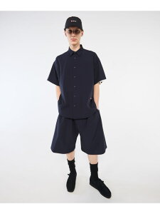 LOTTO 4WAY STRETCH NYLON SHIRTS URBAN RESEARCH �A�[�o�����T�[�` �g�b�v�X �V���c�E�u���E�X �u���b�N �l�C�r�[�y���������z[Rakuten Fashion]