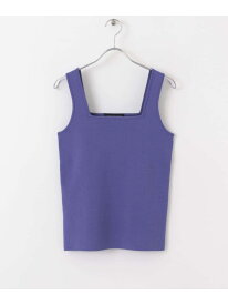 【SALE／75%OFF】スクエアネックニットTOP URBAN RESEARCH アーバンリサーチ トップス ニット ブラック グレー【RBA_E】[Rakuten Fashion]