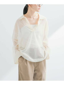 【SALE／60%OFF】ラミー混スキッパーシアーニット URBAN RESEARCH アーバンリサーチ トップス ニット ブラウン【RBA_E】【送料無料】[Rakuten Fashion]