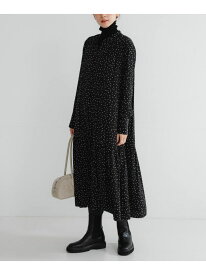 ギャザーティアードワンピース URBAN RESEARCH アーバンリサーチ ワンピース・ドレス ワンピース グレー ブラック【送料無料】[Rakuten Fashion]