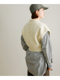 【SALE／55%OFF】『別注』ROUTINE*URBAN RESEARCH WOOL KNIT VEST URBAN RESEARCH アーバンリサーチ トップス ベスト・ジレ レッド グリーン ブラック ホワイト【RBA_E】【送料無料】[Rakuten Fashion]