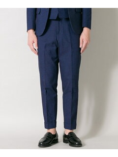 Cotton Linen Matt Basic Trouser UF84-14B003: Natural