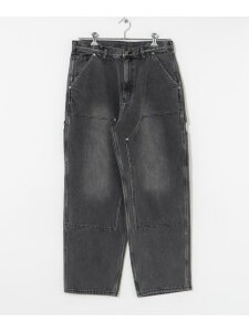 LOTTO DOUBLE KNEE PANTS URBAN RESEARCH �A�[�o�����T�[�` �p���c �W�[���Y�E�f�j���p���c �l�C�r�[ �u���b�N �x�[�W���y���������z[Rakuten Fashion]