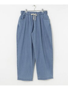 LOTTO BAGGY DENIM PANTS URBAN RESEARCH �A�[�o�����T�[�` �p���c �W�[���Y�E�f�j���p���c �u���[ �l�C�r�[�y���������z[Rakuten Fashion]