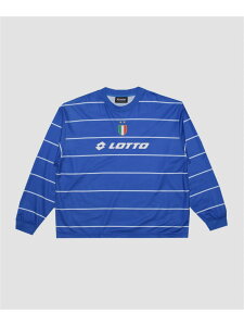 LOTTO BORDER LONG-SLEEVE GAME SHIRTS URBAN RESEARCH �A�[�o�����T�[�` �g�b�v�X �J�b�g�\�[�ET�V���c �u���[ �l�C�r�[�y���������z[Rakuten Fashion]