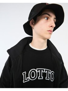 LOTTO ARCH LOGO SWEAT PULLOVER URBAN RESEARCH �A�[�o�����T�[�` �g�b�v�X �X�E�F�b�g�E�g���[�i�[ �u���b�N �O���[ �x�[�W���y���������z[Rakuten Fashion]