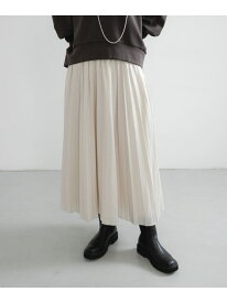 チンツプリーツスカート URBAN RESEARCH アーバンリサーチ スカート その他のスカート ブラウン ネイビー ブラック グレー【送料無料】[Rakuten Fashion]