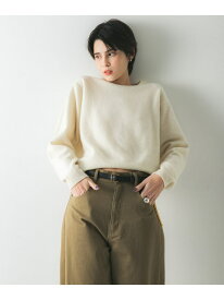 ウール100 クルーネックソフトニット URBAN RESEARCH アーバンリサーチ トップス ニット ホワイト グレー ブルー ブラック【送料無料】[Rakuten Fashion]