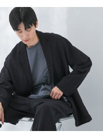 【SALE／65%OFF】『セットアップ対応』new basic Wool/Linen jacket URBAN RESEARCH アーバンリサーチ ジャケット・アウター テーラードジャケット・ブレザー ネイビー グレー【RBA_E】【送料無料】[Rakuten Fashion]