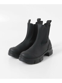 【SALE／10%OFF】GANNI Recycled Rubber City Boot URBAN RESEARCH アーバンリサーチ シューズ・靴 ブーツ ブラック【RBA_E】【送料無料】[Rakuten Fashion]