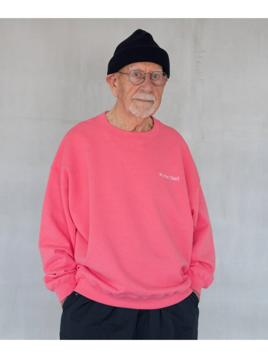 楽天市場】【SALE／70%OFF】Wide Dad SUPER WIDE SWEAT CREW-NECK 