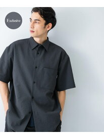 【SALE／50%OFF】『別注』THOUSAND MILE×UR WASHER CODE SHIRTS URBAN RESEARCH アーバンリサーチ トップス シャツ・ブラウス グレー ブルー ブラック【RBA_E】【送料無料】[Rakuten Fashion]