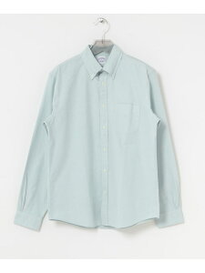 BROOKS BROTHERS SPT FDY OX SOLID URBAN RESEARCH �A�[�o�����T�[�` �g�b�v�X �V���c�E�u���E�X �z���C�g �O���[�� �u���[�y���������z[Rakuten Fashion]