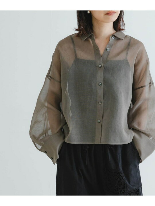 楽天市場】【SALE／30%OFF】シアーワイドスリーブシャツ URBAN 