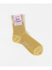 MARCOMONDE glitter sheer short socks URBAN RESEARCH アーバンリサーチ 靴下・レッグウェア 靴下 シルバー ブルー[Rakuten Fashion]