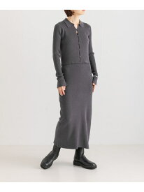 【SALE／50%OFF】2WAYニットキャミワンピース URBAN RESEARCH アーバンリサーチ ワンピース・ドレス ワンピース グリーン グレー【RBA_E】【送料無料】[Rakuten Fashion]